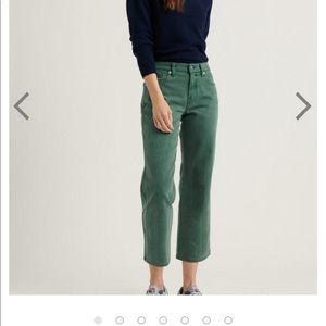 NIB Lucky 🍀 Brand Mid Rise Crop Wide leg